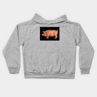 PLASTIC FANTASTIC: Pig Kids Hoodie